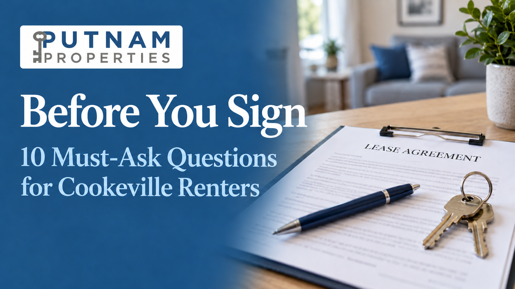 10 Questions to Ask Before Signing a Lease in Cookeville